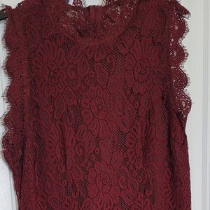 Maroon Formal Dress